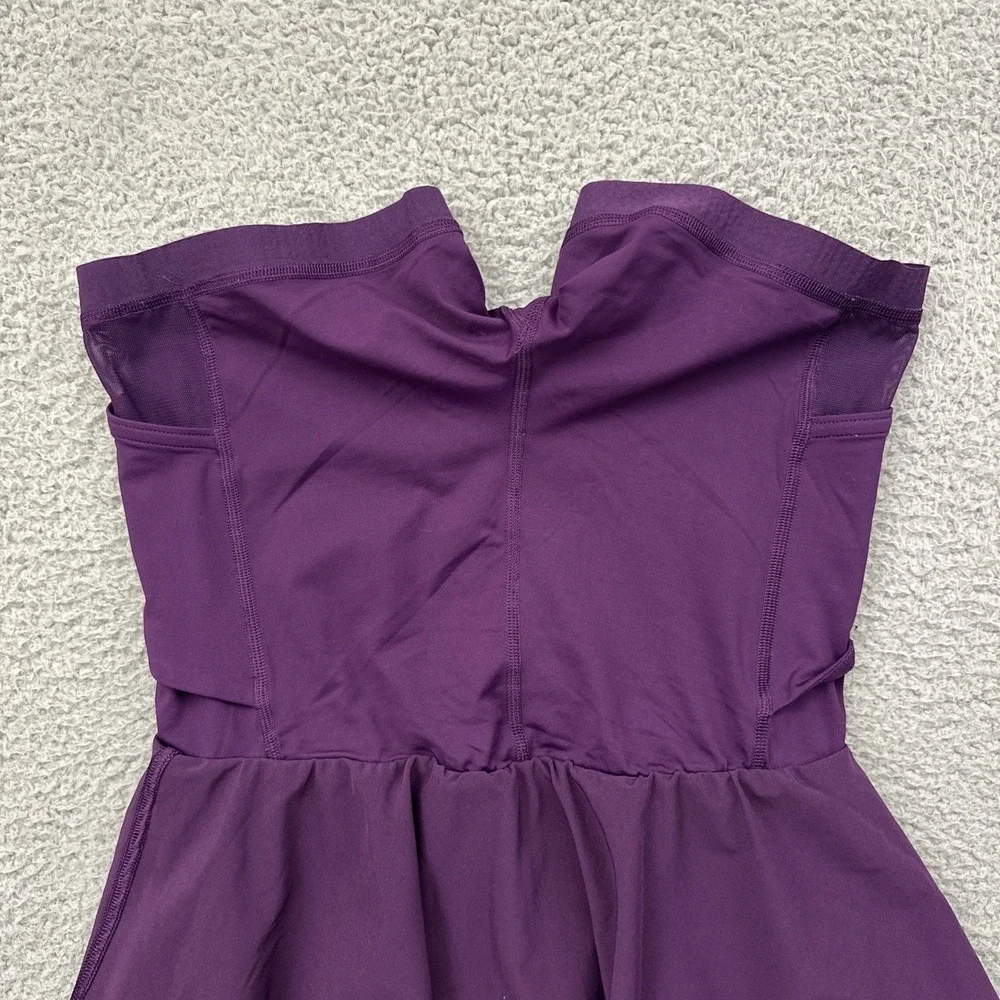 Lululemon Court Rival Skirt Skort High Rise Dramatic Magenta Athletic Women's 2